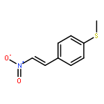 Benzene, 1-(methylthio)-4-(2-nitroethenyl)-