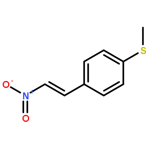 Benzene, 1-(methylthio)-4-(2-nitroethenyl)-