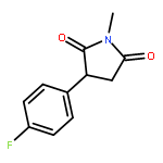 3-(4-FLUOROPHENYL)-1-METHYLPYRROLIDINE-2,5-DIONE 