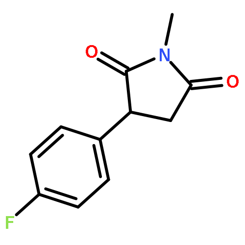 3-(4-FLUOROPHENYL)-1-METHYLPYRROLIDINE-2,5-DIONE 