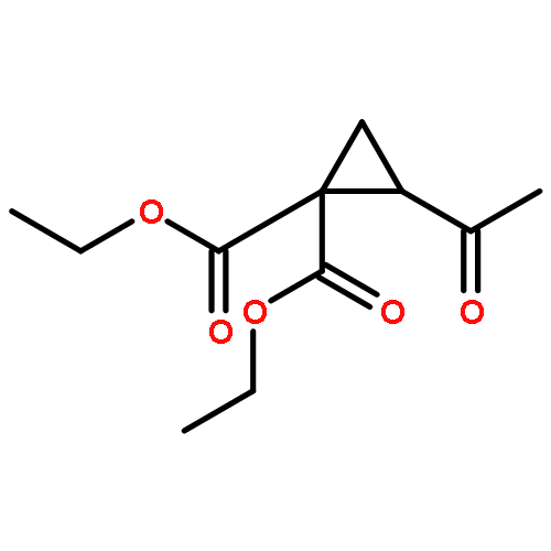 1,1-CYCLOPROPANEDICARBOXYLIC ACID, 2-ACETYL-, DIETHYL ESTER