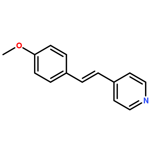 Pyridine, 4-[2-(4-methoxyphenyl)ethenyl]-