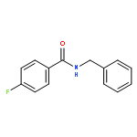 Benzamide, 4-fluoro-N-(phenylmethyl)-