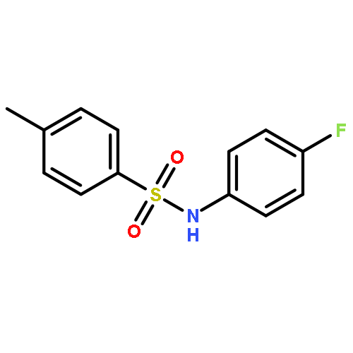 BENZENESULFONAMIDE, N-(4-FLUOROPHENYL)-4-METHYL-