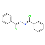 BENZENECARBOHYDRAZONOYL CHLORIDE, N-(CHLOROPHENYLMETHYLENE)-