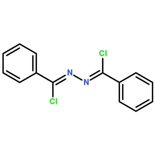 BENZENECARBOHYDRAZONOYL CHLORIDE, N-(CHLOROPHENYLMETHYLENE)-