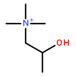 (+-)-(2-Hydroxy-propyl)-trimethyl-ammonium