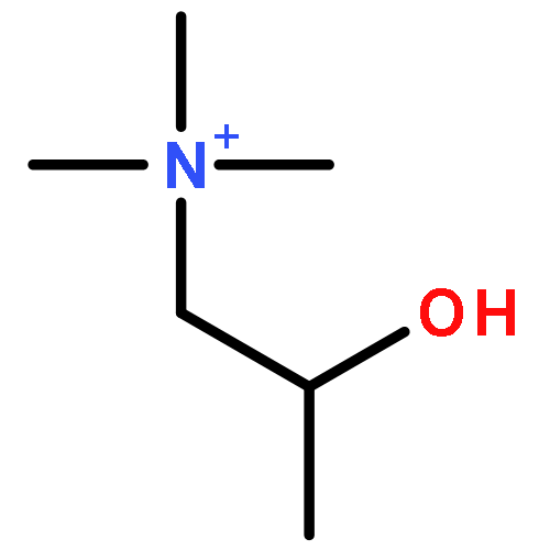 (+-)-(2-Hydroxy-propyl)-trimethyl-ammonium