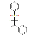 Ethanone, 2,2-difluoro-1-phenyl-2-(phenylsulfonyl)-