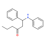 3-Hexanone, 1-phenyl-1-(phenylamino)-