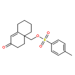 2(3H)-Naphthalenone,4,4a,5,6,7,8-hexahydro-4a-[[[(4-methylphenyl)sulfonyl]oxy]methyl]-