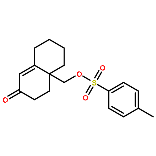 2(3H)-Naphthalenone,4,4a,5,6,7,8-hexahydro-4a-[[[(4-methylphenyl)sulfonyl]oxy]methyl]-