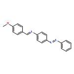 Benzenamine,N-[(4-methoxyphenyl)methylene]-4-(2-phenyldiazenyl)-