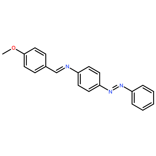 Benzenamine,N-[(4-methoxyphenyl)methylene]-4-(2-phenyldiazenyl)-