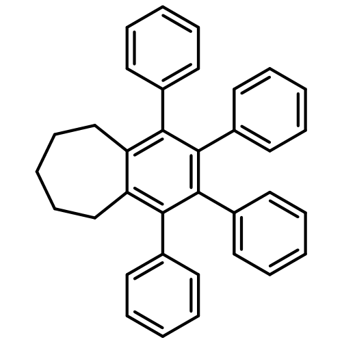 5H-Benzocycloheptene, 6,7,8,9-tetrahydro-1,2,3,4-tetraphenyl-