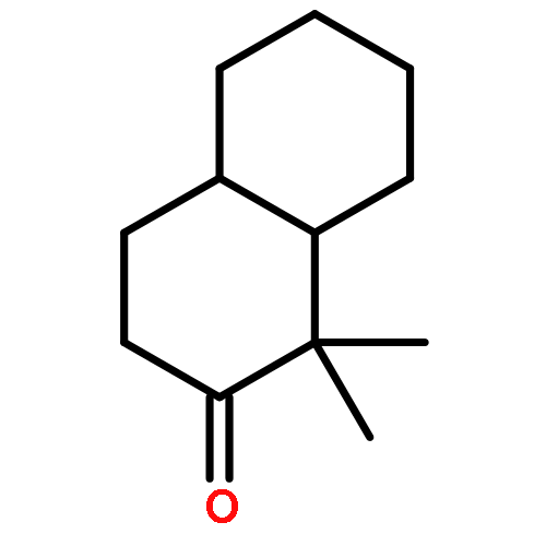 2(1H)-Naphthalenone, octahydro-1,1-dimethyl-, trans-