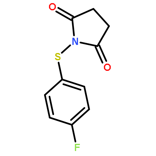 2,5-PYRROLIDINEDIONE, 1-[(4-FLUOROPHENYL)THIO]-