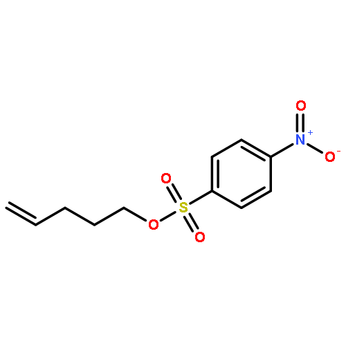 Benzenesulfonic acid, 4-nitro-, 4-pentenyl ester