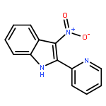 1H-Indole, 3-nitro-2-(2-pyridinyl)-