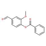 (4-FORMYL-2-METHOXYPHENYL) BENZOATE 