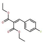 DIETHYL 2-[(4-FLUOROPHENYL)METHYLIDENE]PROPANEDIOATE 