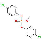 Phosphoric acid, bis(4-chlorophenyl) methyl ester