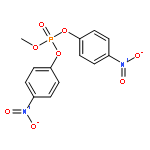 methyl bis(4-nitrophenyl) phosphate