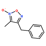 1,2,5-Oxadiazole, 3-methyl-4-(phenylmethyl)-, 2-oxide