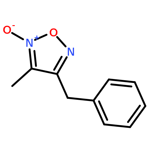 1,2,5-Oxadiazole, 3-methyl-4-(phenylmethyl)-, 2-oxide