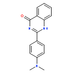 2-[4-(DIMETHYLAMINO)PHENYL]-1H-QUINAZOLIN-4-ONE 