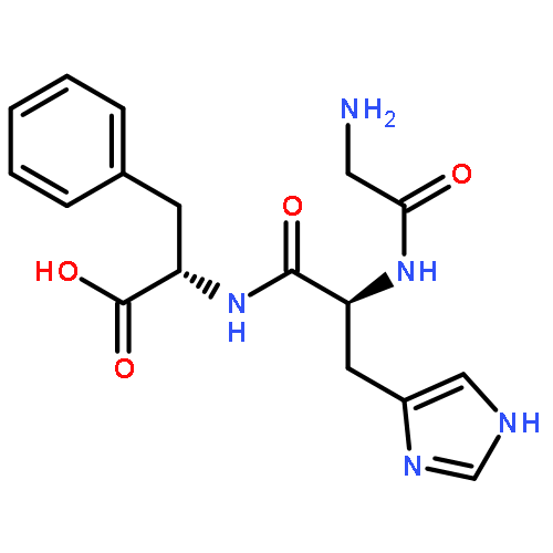 L-PHENYLALANINE, N-(N-GLYCYL-L-HISTIDYL)-