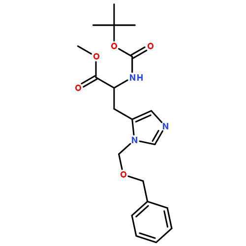 Nα-tert-Boc-Nπ-[(benzyloxy)methyl]-L-histidine methyl ester