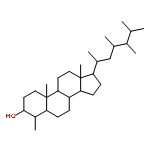 Ergostan-3-ol,4,23-dimethyl-, (3b,4a,5a,24x)-