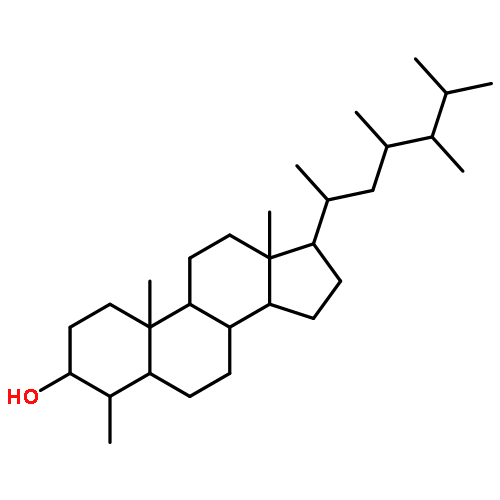 Ergostan-3-ol,4,23-dimethyl-, (3b,4a,5a,24x)-