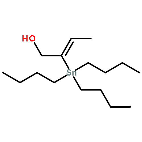 2-Buten-1-ol, 2-(tributylstannyl)-, (2E)-