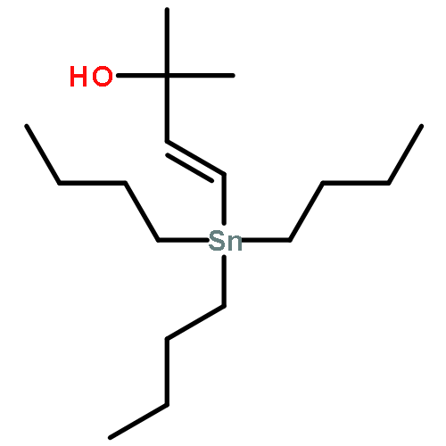 3-Buten-2-ol, 2-methyl-4-(tributylstannyl)-, (3E)-