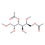 D-Galactitol, 2,3,5,6-tetra-O-methyl-, diacetate