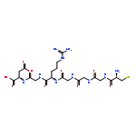 L-ASPARTIC ACID, L-CYSTEINYLGLYCYLGLYCYLGLYCYL-L-ARGINYLGLYCYL-