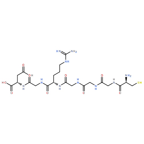 L-ASPARTIC ACID, L-CYSTEINYLGLYCYLGLYCYLGLYCYL-L-ARGINYLGLYCYL-