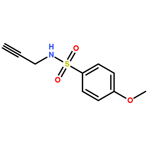 BENZENESULFONAMIDE, 4-METHOXY-N-2-PROPYNYL-