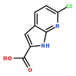 6-Chloro-1H-pyrrolo[2,3-b]pyridine-2-carboxylic acid