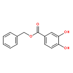 Benzoic acid, 3,4-dihydroxy-, phenylmethyl ester