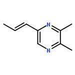 2,3-dimethyl-5-[(1E)-prop-1-en-1-yl]pyrazine