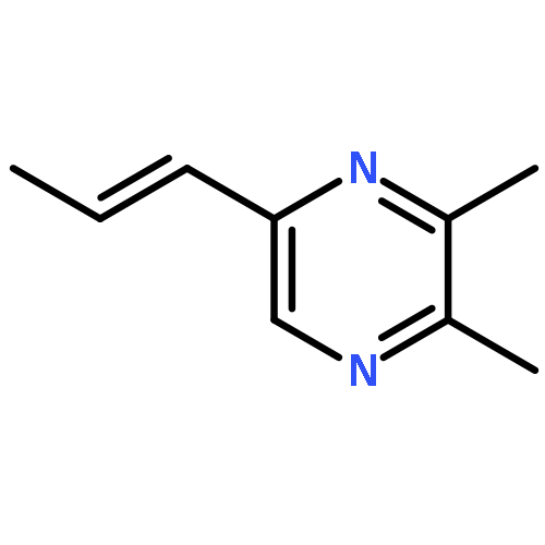 2,3-dimethyl-5-[(1E)-prop-1-en-1-yl]pyrazine