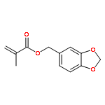 2-PROPENOIC ACID, 2-METHYL-, 1,3-BENZODIOXOL-5-YLMETHYL ESTER