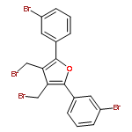 Furan, 3,4-bis(bromomethyl)-2,5-bis(3-bromophenyl)-