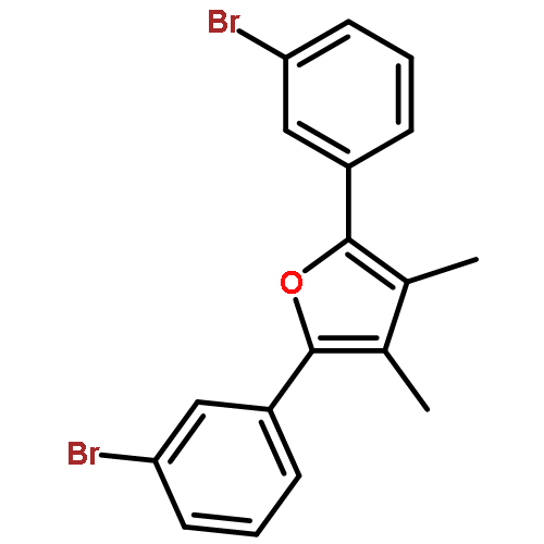 FURAN, 2,5-BIS(3-BROMOPHENYL)-3,4-DIMETHYL-