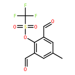 METHANESULFONIC ACID, TRIFLUORO-, 2,6-DIFORMYL-4-METHYLPHENYL ESTER