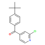 METHANONE, (2-CHLORO-4-PYRIDINYL)[4-(1,1-DIMETHYLETHYL)PHENYL]-