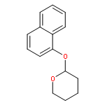 2H-Pyran, tetrahydro-2-(1-naphthalenyloxy)-